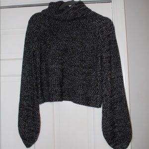 Knit Grey Turtleneck